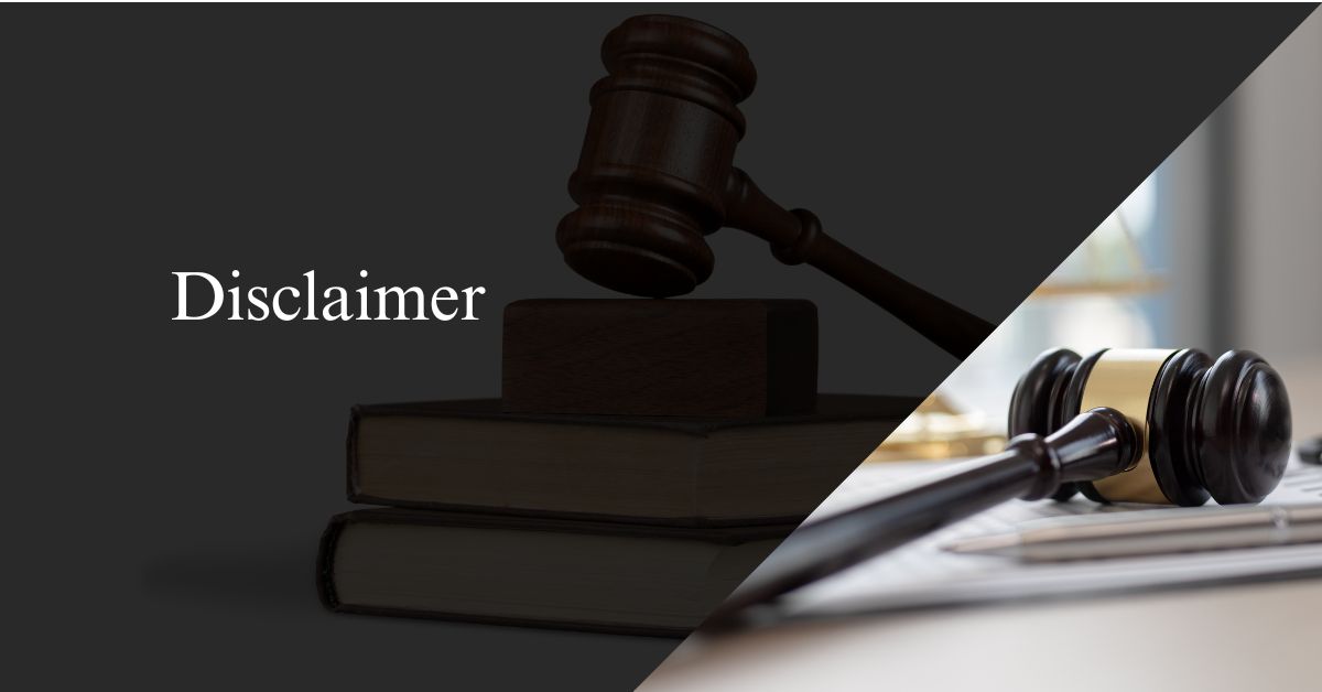 Disclaimer
